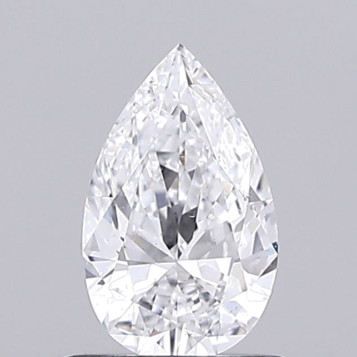 0.53 carat D-SI1 Natūralus Pear Deimantas (1)