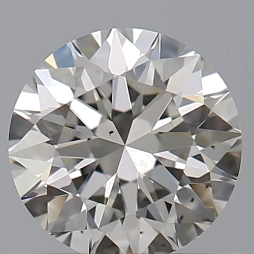 0.55 carat I-VS1 Excellent cut Natūralus Round Deimantas (1)