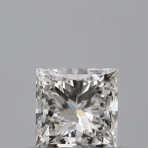 0.45 carat G-VVS2 Natūralus Princess Deimantas (1)