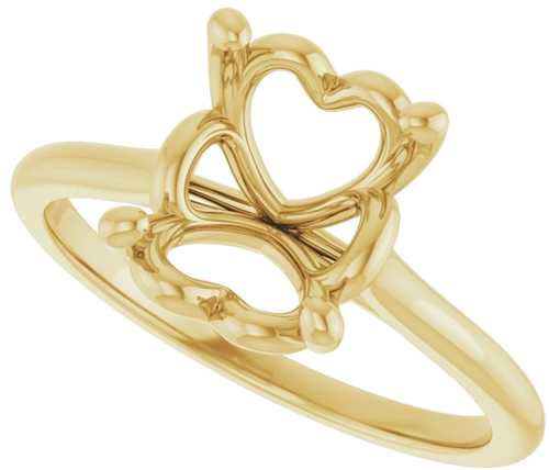 Sužadėtuvių Žiedas „Solitaire“ 585 Geltonojo Aukso Oval 10mm x 8mm (5)