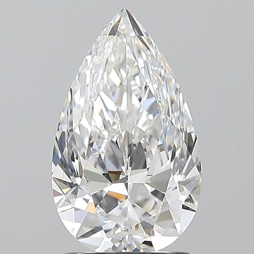 1.71 carat E-SI2 Natūralus Pear Deimantas (1)