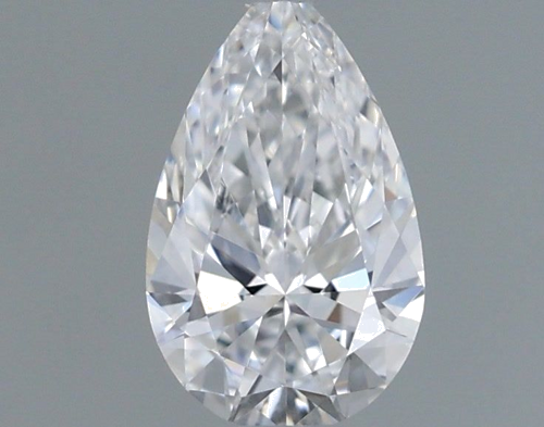 0.4 carat D-IF Natūralus Pear Deimantas (1)