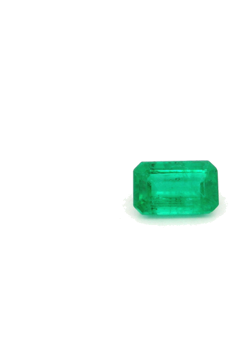 0.54 carat GREEN STEP cut Octagonal Smaragdas (1)