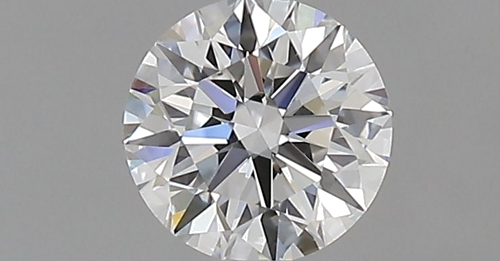 0.5 carat F-VVS1 Excellent cut Natūralus Round Deimantas (1)