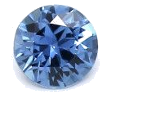 0.14 carat BLUE BRILLIANT cut Round Safyras (1)
