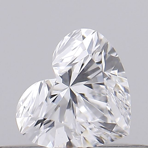 0.22 carat D-VS2 Natūralus Heart Deimantas (1)