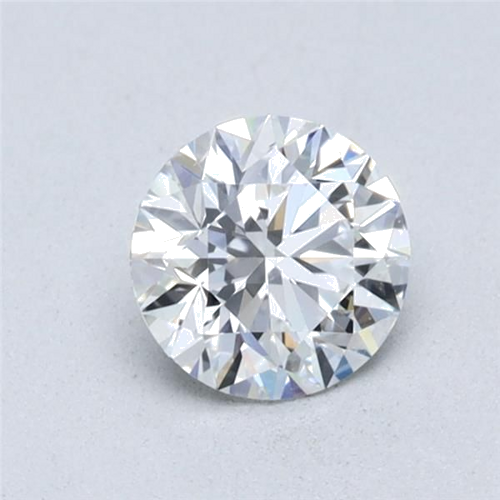 0.4 carat F-IF Excellent cut Natūralus Round Deimantas (1)