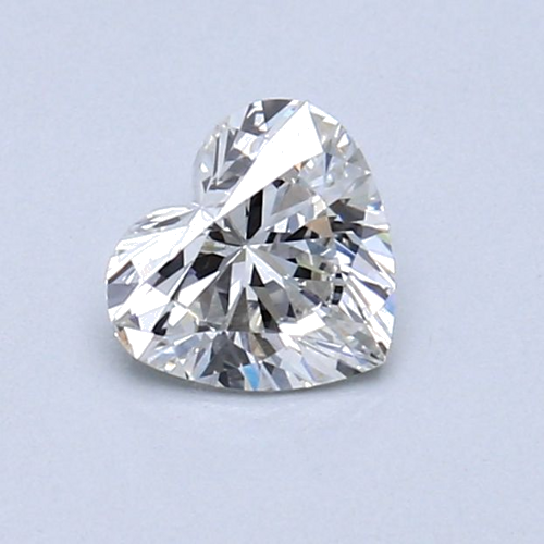 0.5 carat H-VS1 Natūralus Heart Deimantas (1)