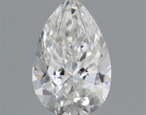0.31 carat F-VS2 Natūralus Pear Deimantas (1)