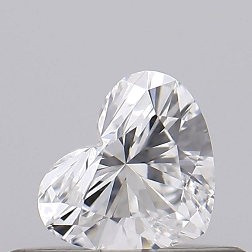 0.25 carat E-VVS2 Natūralus Heart Deimantas (1)