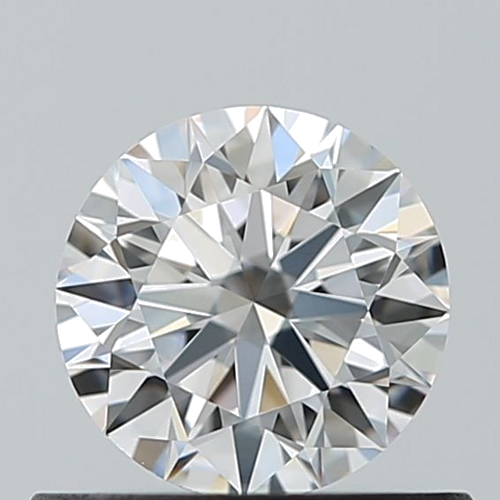 0.55 carat D-VVS1 Excellent cut Natūralus Round Deimantas (1)