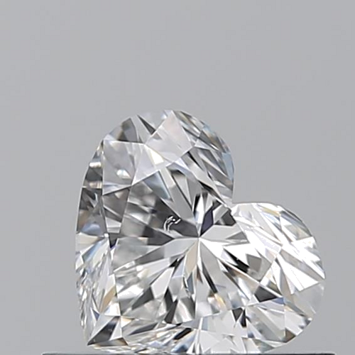 0.5 carat E-SI1 Natūralus Heart Deimantas (1)