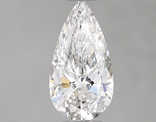 0.5 carat F-VS1 Natūralus Pear Deimantas (1)
