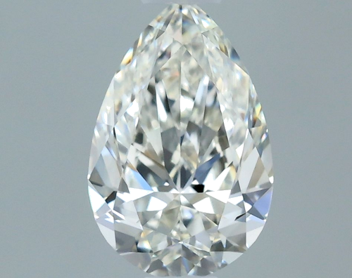 0.5 carat I-VVS1 Natūralus Pear Deimantas (1)