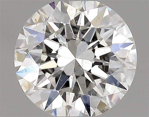 0.41 carat G-SI2 Excellent cut Natūralus Round Deimantas (1)