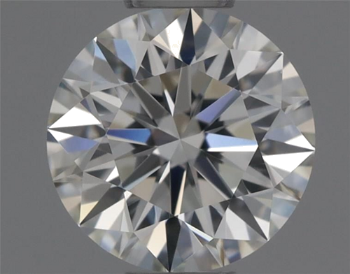 0.42 carat H-VVS2 Excellent cut Natūralus Round Deimantas (1)