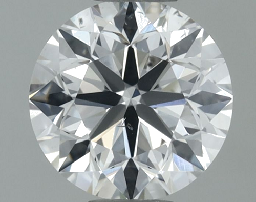 0.5 carat I-SI1 Very Good cut Natūralus Round Deimantas (1)