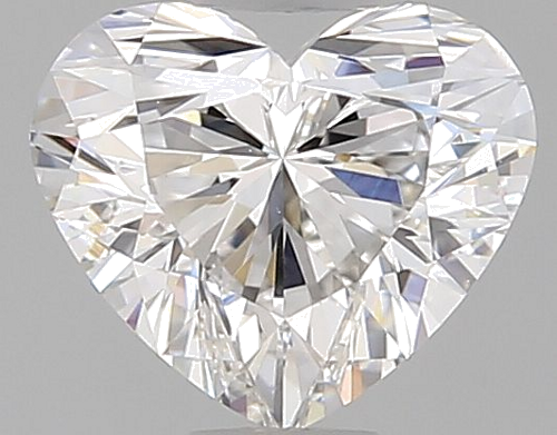 0.62 carat G-VS1 Natūralus Heart Deimantas (1)
