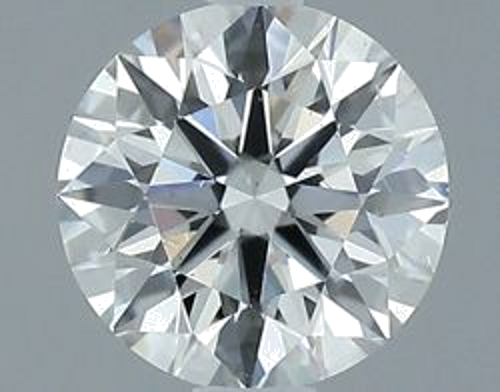 0.4 carat F-SI1 Excellent cut Natūralus Round Deimantas (1)