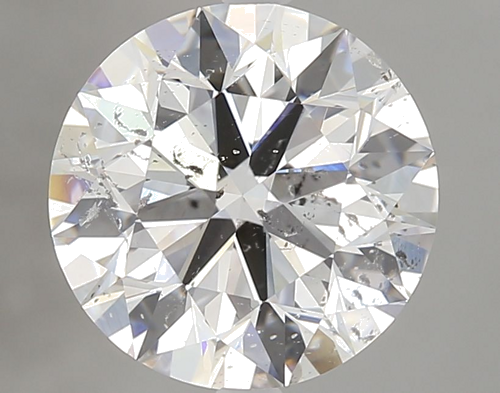 3.01 carat E-SI2 Excellent cut Natūralus Round Deimantas (1)