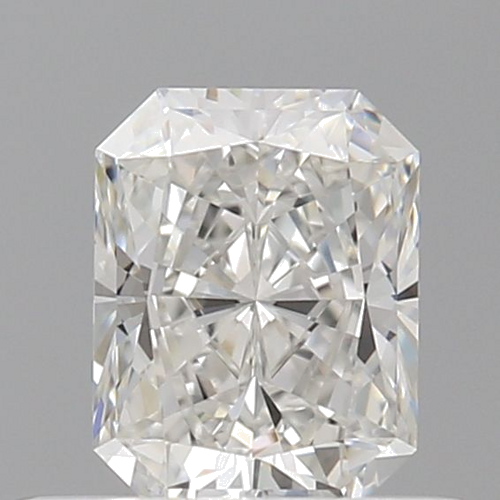 0.5 carat F-VVS1 Natūralus Radiant Deimantas (1)