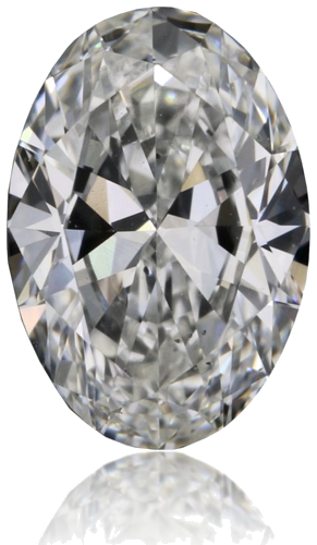 0.41 carat G-SI1 Natūralus Oval Deimantas (1)