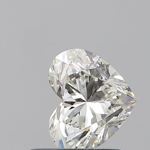 0.7 carat K-VVS1 Natūralus Heart Deimantas (1)