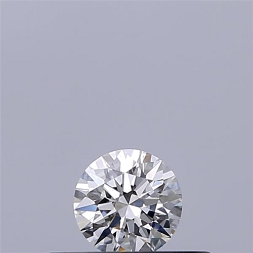 0.19 carat F-VVS1 Excellent cut Natūralus Round Deimantas (1)