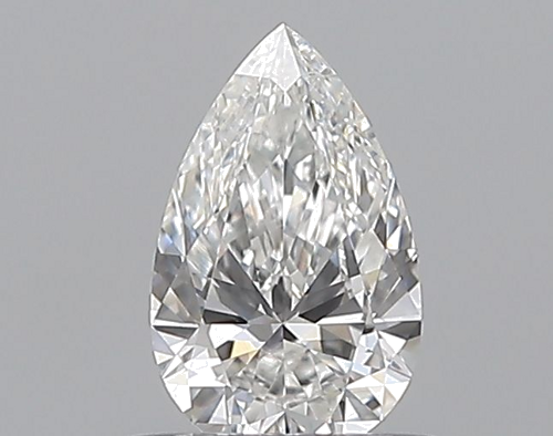 0.5 carat F-VS1 Natūralus Pear Deimantas (1)