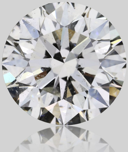 1.01 carat I-SI2 Excellent cut Natūralus Round Deimantas (1)