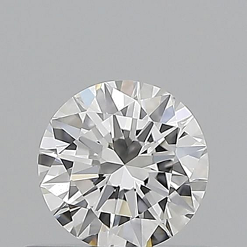 0.43 carat F-VVS2 Excellent cut Natūralus Round Deimantas (1)