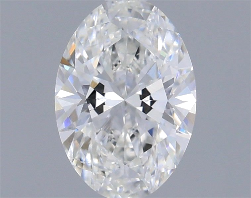 0.51 carat F-SI1 Natūralus Oval Deimantas (1)