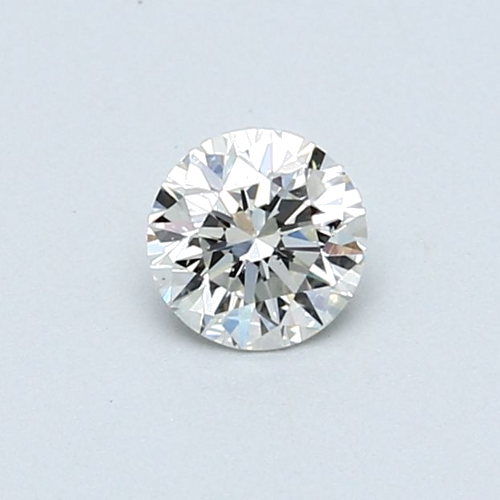 0.39 carat F-SI1 Very Good cut Natūralus Round Deimantas (1)