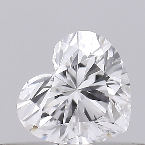 0.28 carat D-VS2 Natūralus Heart Deimantas (1)