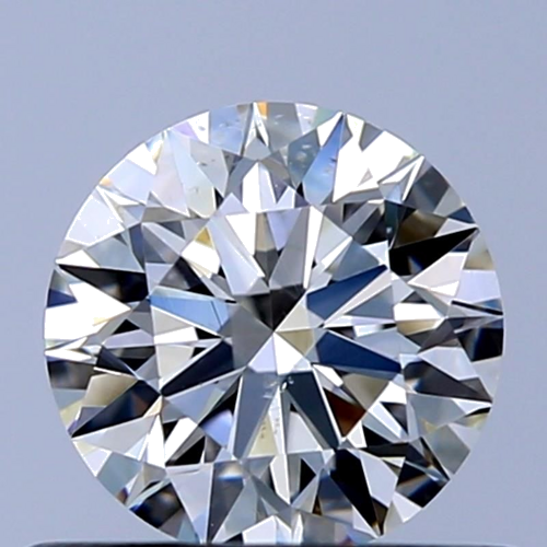 0.5 carat H-SI1 Excellent cut Natūralus Round Deimantas (1)