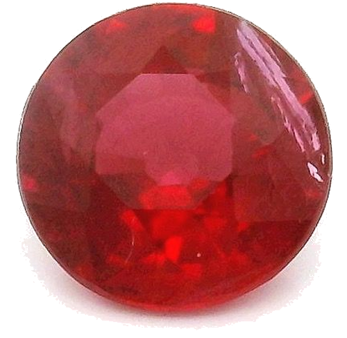 0.49 carat RED Round Rubinas (1)