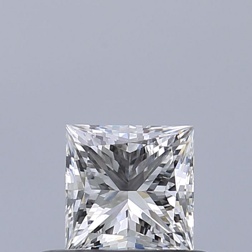 0.42 carat E-VVS2 Natūralus Princess Deimantas (1)