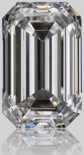 1.01 carat F-VS2 Natūralus Emerald Deimantas (1)