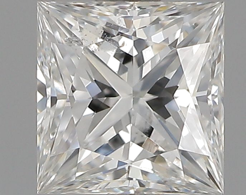 0.53 carat G-SI2 Natūralus Princess Deimantas (1)