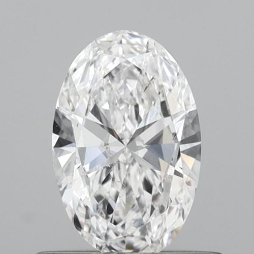 0.5 carat D-SI1 Natūralus Oval Deimantas (1)