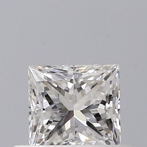 0.41 carat F-SI1 Natūralus Princess Deimantas (1)