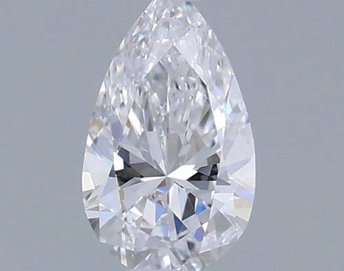 0.19 carat D-VS2 Natūralus Pear Deimantas (1)