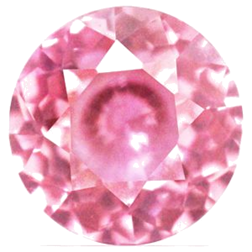 0.68 carat PINK Round Safyras (1)