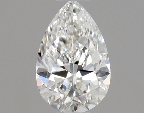 0.52 carat F-VVS1 Natūralus Pear Deimantas (1)