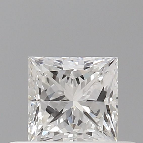 0.4 carat F-VVS1 Natūralus Princess Deimantas (1)