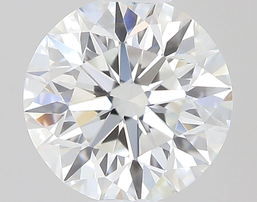 0.5 carat F-VVS2 Excellent cut Natūralus Round Deimantas (1)