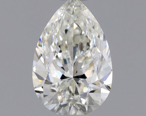 0.35 carat I-VVS2 Natūralus Pear Deimantas (1)