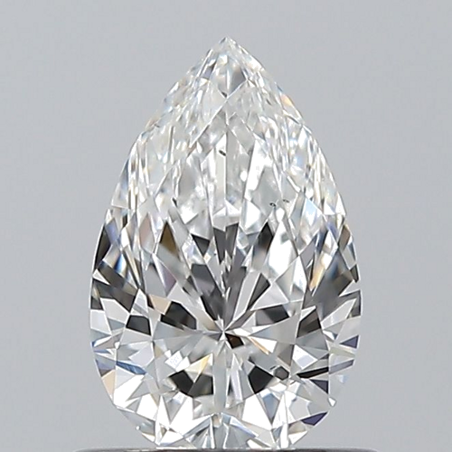 0.6 carat E-VS2 Natūralus Pear Deimantas (1)