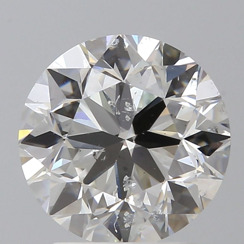 2.01 carat I-SI2 Very Good cut Natūralus Round Deimantas (1)