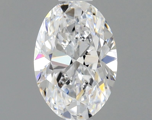 0.5 carat D-VS1 Natūralus Oval Deimantas (1)